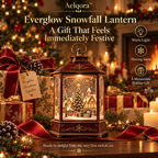 Aelqora™ Everglow Snowfall Lantern