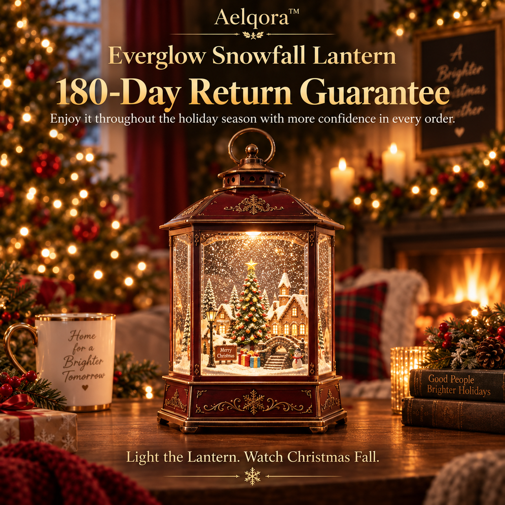Aelqora™ Everglow Snowfall Lantern