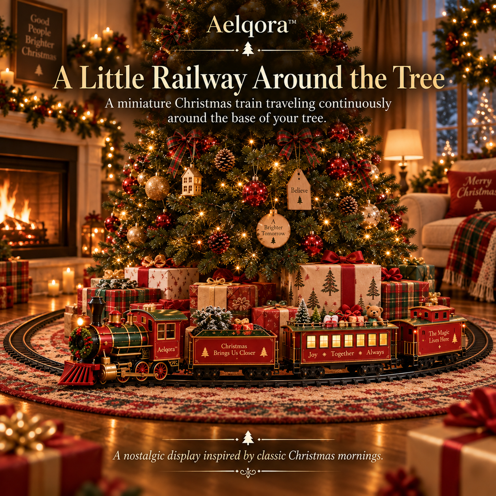 Aelqora™ Northrail Christmas Tree Train