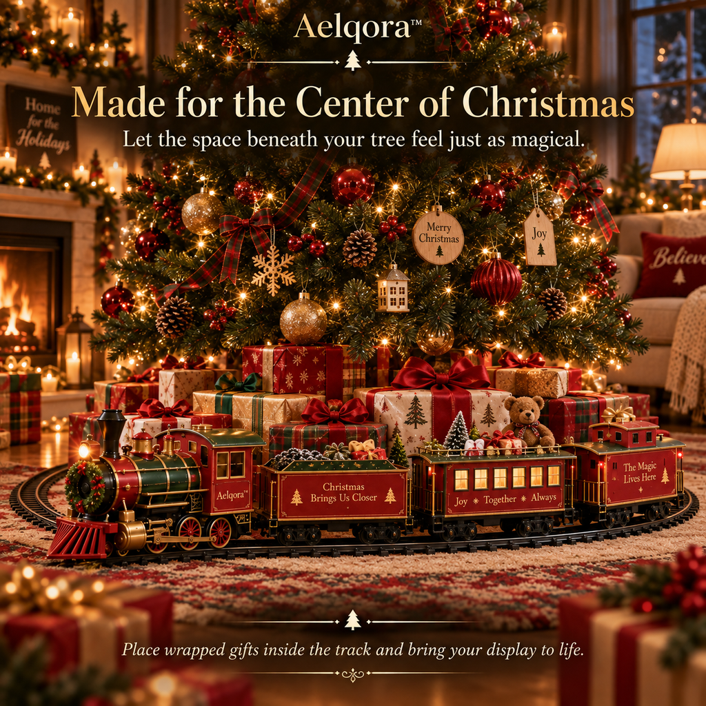 Aelqora™ Northrail Christmas Tree Train