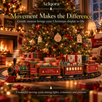 Aelqora™ Northrail Christmas Tree Train