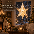Aelqora™ Starlume Folding Christmas Star