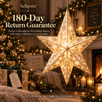 Aelqora™ Starlume Folding Christmas Star