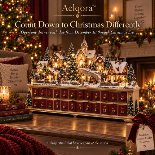 Aelqora™ Hearthvale Christmas Advent Village