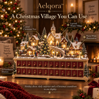 Aelqora™ Hearthvale Christmas Advent Village
