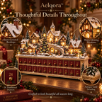 Aelqora™ Hearthvale Christmas Advent Village