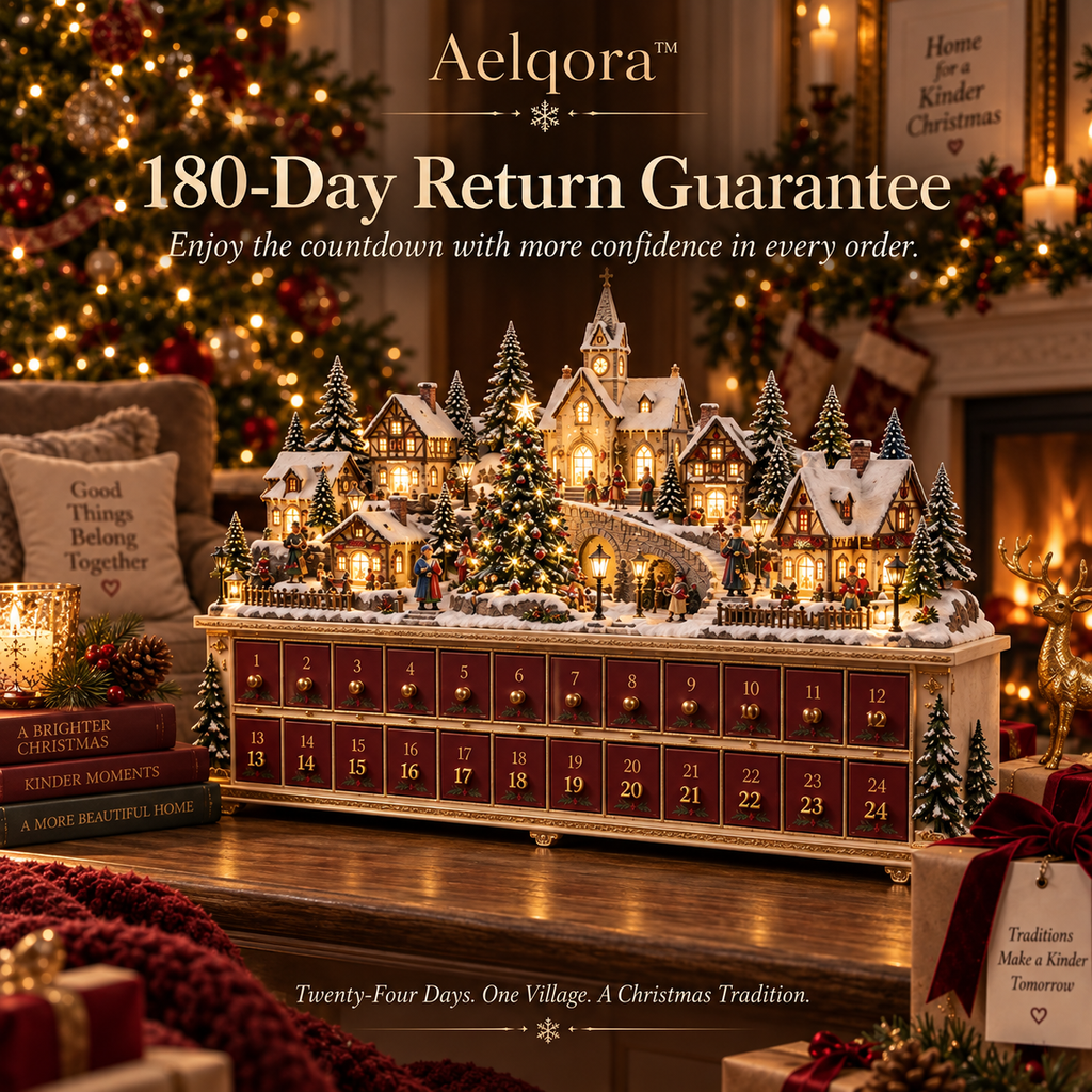 Aelqora™ Hearthvale Christmas Advent Village