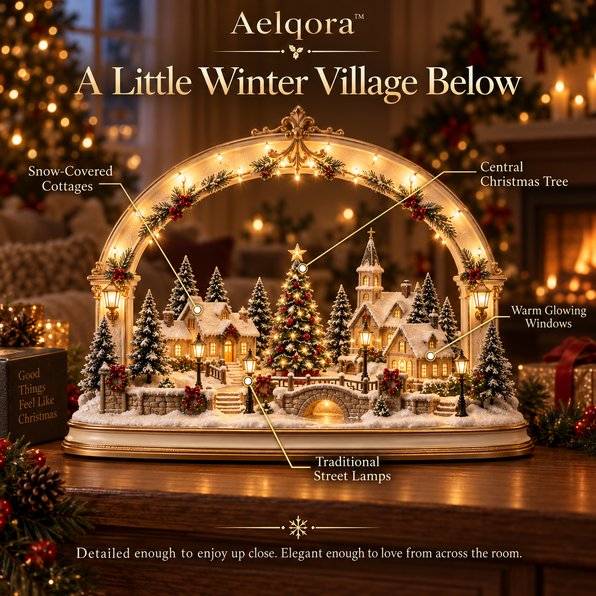 Aelqora™ Bellmere Christmas Light Arch