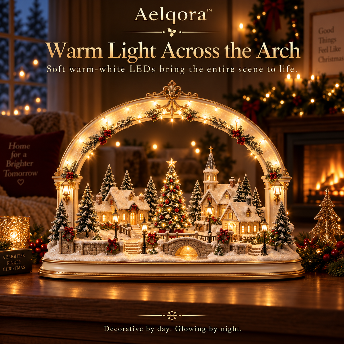 Aelqora™ Bellmere Christmas Light Arch