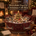 Aelqora™ Merryfold Pop-Up Christmas Gift Box