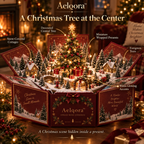 Aelqora™ Merryfold Pop-Up Christmas Gift Box