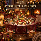 Aelqora™ Merryfold Pop-Up Christmas Gift Box