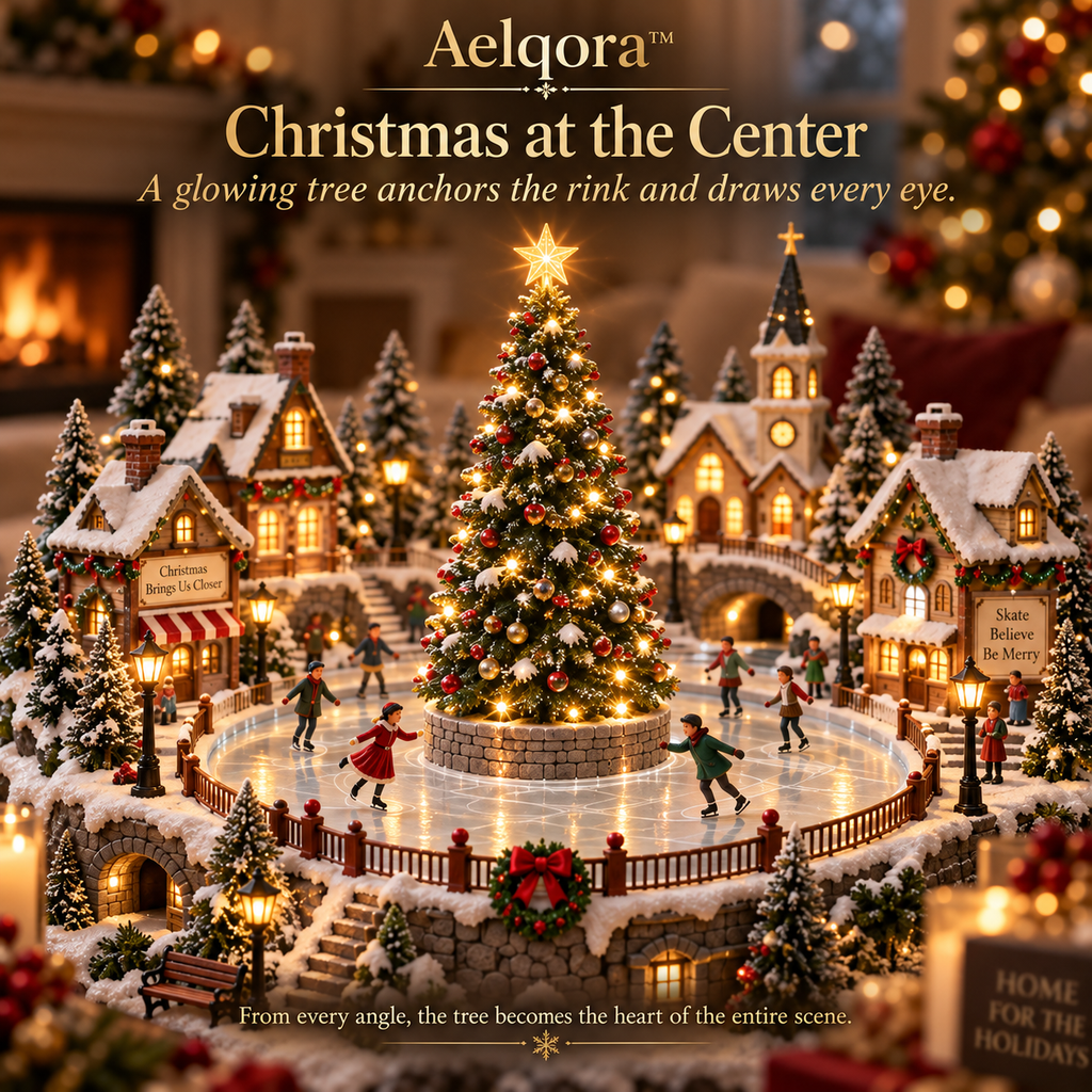Aelqora™ Winterglide Christmas Skating Village