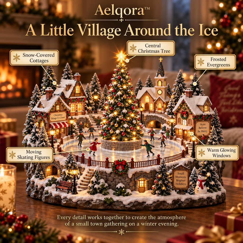 Aelqora™ Winterglide Christmas Skating Village