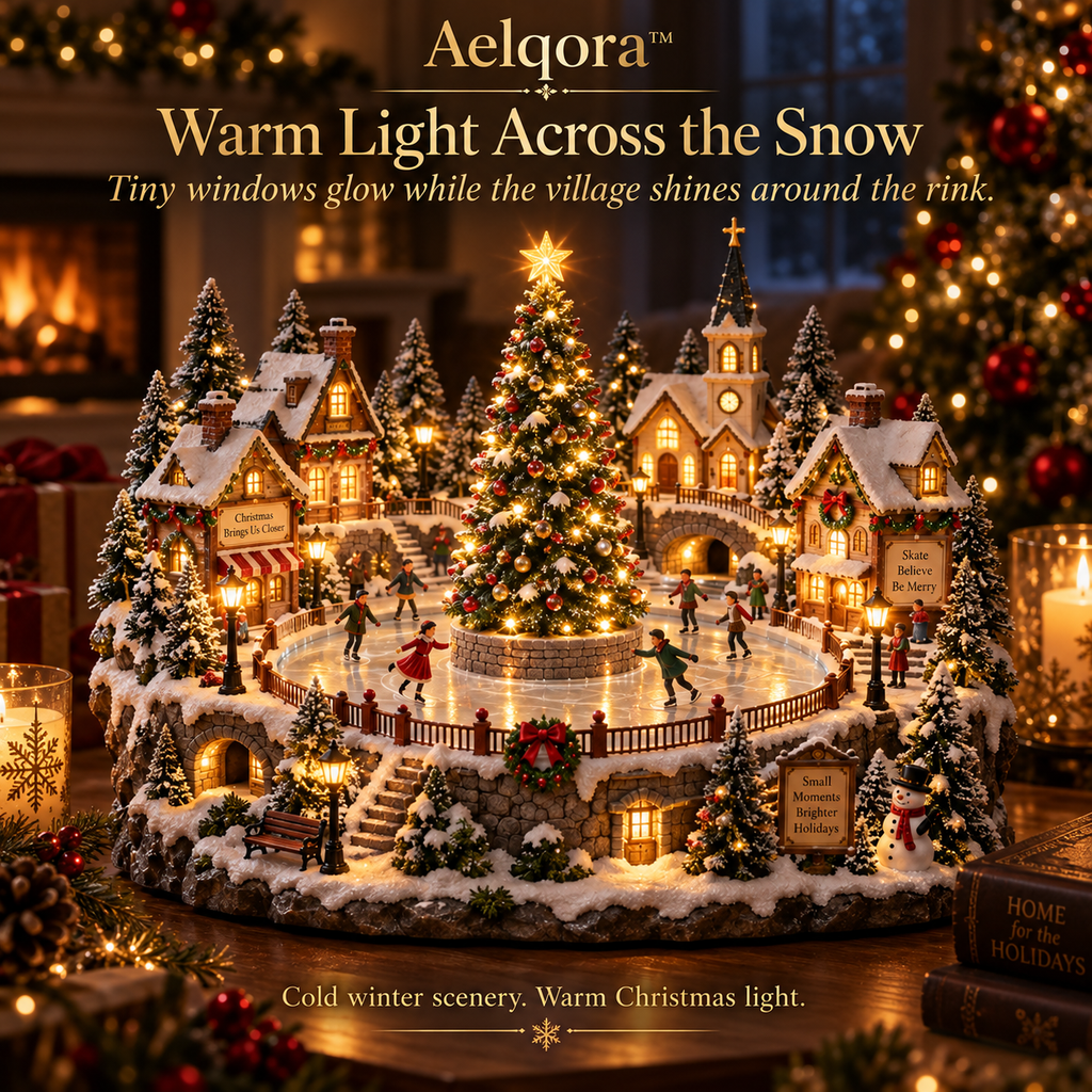 Aelqora™ Winterglide Christmas Skating Village