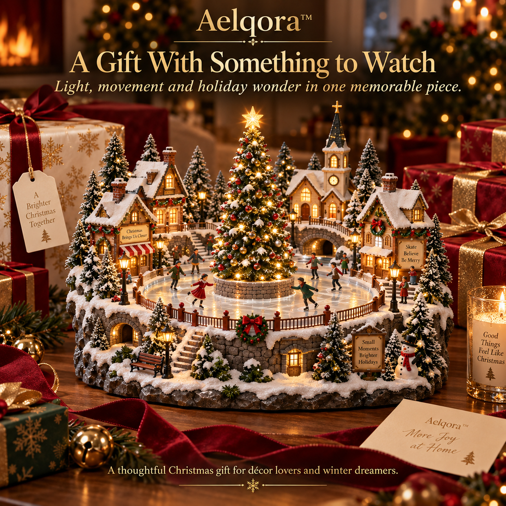 Aelqora™ Winterglide Christmas Skating Village