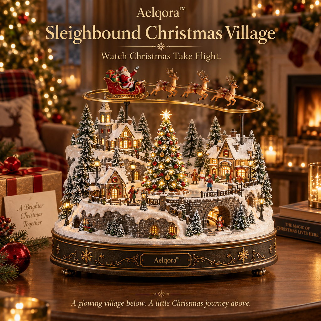 Aelqora™ Sleighbound Christmas Village