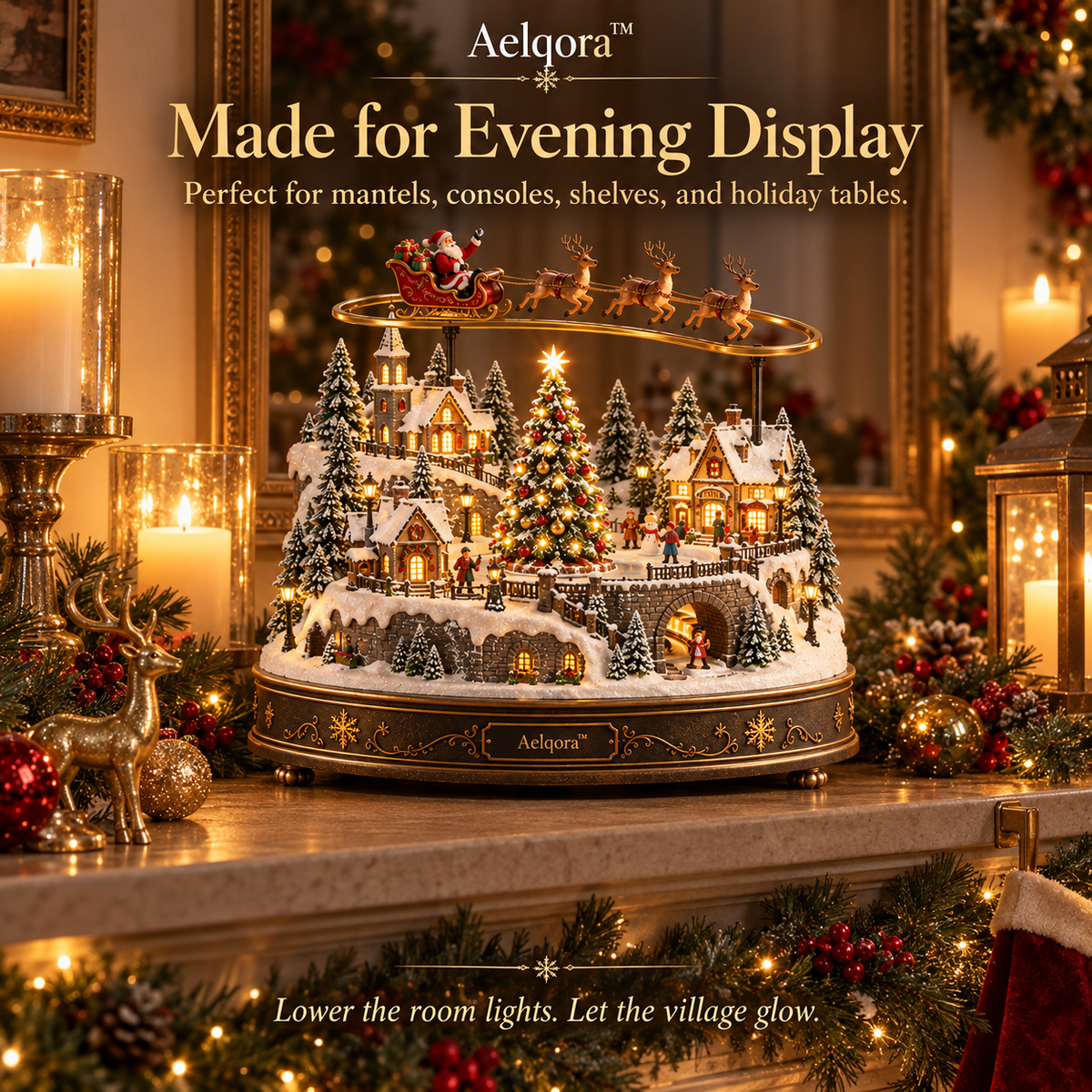 Aelqora™ Sleighbound Christmas Village
