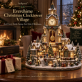 Aelqora™ Everchime Christmas Clocktower Village